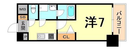 ファーストレジデンス三宮イーストの間取り画像