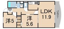 グリーンテラス園田の間取り画像