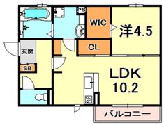 クリアパーク東神戸の間取り画像