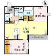 クラシスト甲子園一番町IIの間取り画像