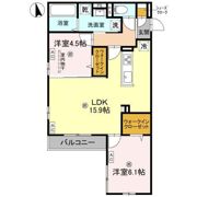 クラシスト甲子園一番町IIの間取り画像