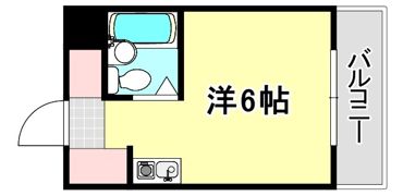 ダイドーメゾン御影の間取り画像
