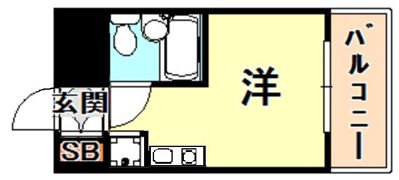 ラ・レジダンス・ド・エリールの間取り画像