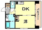 プリオーレ新開地の間取り画像
