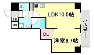 エスタンシア元町の間取り画像