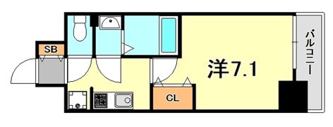 フレシール昭和通の間取り画像