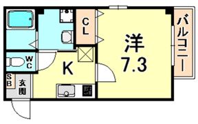 ロータスコートIIの間取り画像