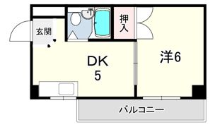 リブレメゾン園田の間取り画像