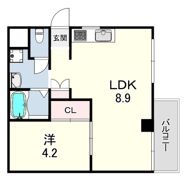 ハイツ杉の間取り画像
