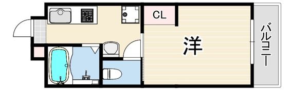 LakiaApartment夙川の間取り画像