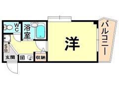ハッピー稲野マンションの間取り画像