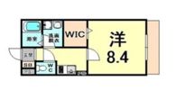 コンフォール武庫の間取り画像