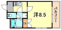 スプリングハイツ国香の間取り画像