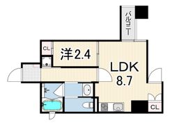 ネクストステージ神戸元町の間取り画像