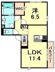 夙川桜井通りの間取り画像