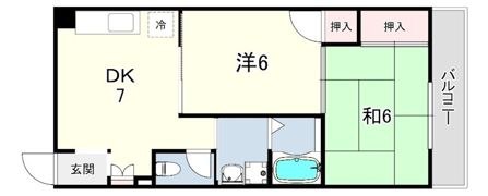 パークハイツの間取り画像
