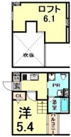 クレア瓦宮（クレアカワラノミヤ）の間取り画像