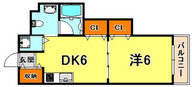 エスペランサ御影IIの間取り画像