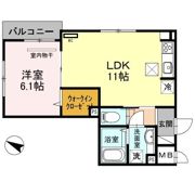グランクレール兵庫町の間取り画像