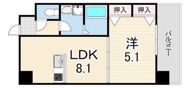 グランメール岡本の間取り画像