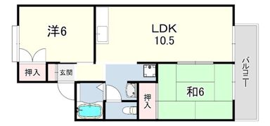 パルファン87’の間取り画像