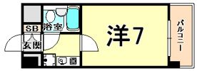 メインステージ武庫川の間取り画像