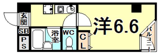 パルメーラ甲子園口の間取り画像