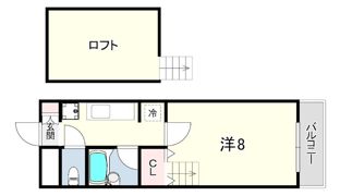 マンション宮本IIの間取り画像