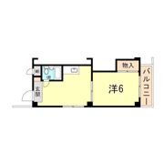 シンエーハイツ六甲道の間取り画像