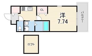 ラ・グロワールの間取り画像