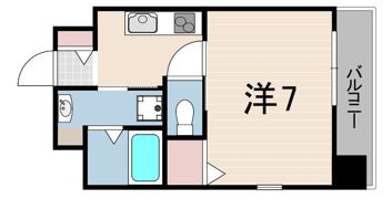 グランメール灘の間取り画像