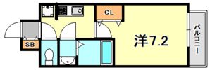 フレシール昭和通の間取り画像