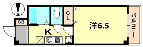 メゾンロージェの間取り画像