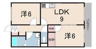 メゾン南浜の間取り画像
