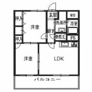 プレステージ甲南の間取り画像