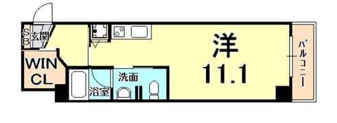 グルーヴ武庫川の間取り画像