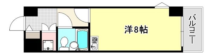 ライオンズマンション御影第2の間取り画像