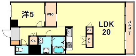セルダン芦屋の間取り画像