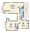カルム中町の間取り画像