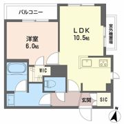 シャーメゾンKURA住吉の間取り画像