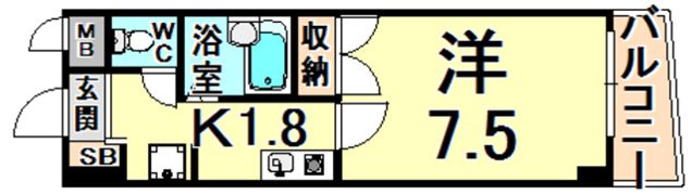 SOLO伊丹中央の間取り画像