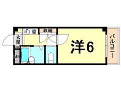 パサージュ樋之池の間取り画像