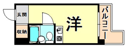 ダイドーメゾン西宮北口Xの間取り画像