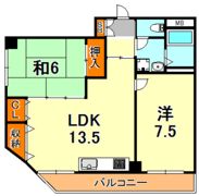 サニーライフ住吉の間取り画像