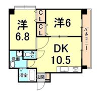 栗原マンションIIの間取り画像
