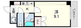 クリスティ南塚口の間取り画像