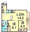 FLAT OUT Zの間取り画像