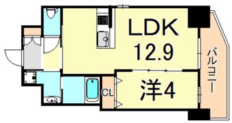 リエール武庫之荘の間取り画像