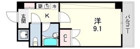 クリスティ南塚口の間取り画像