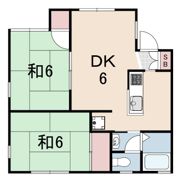 夙川喜一ハイツC棟の間取り画像